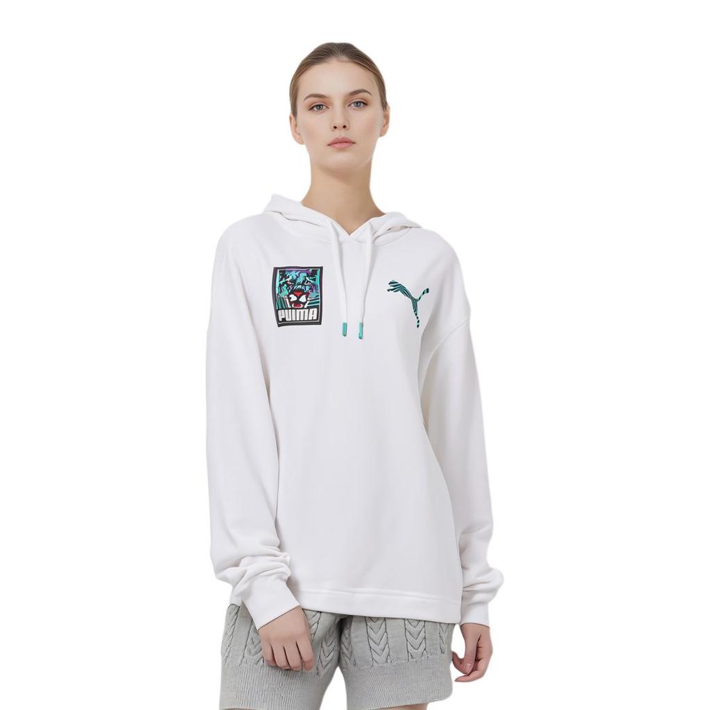 PUMA Claw Pack Sweatshirt Women's White 596635-02