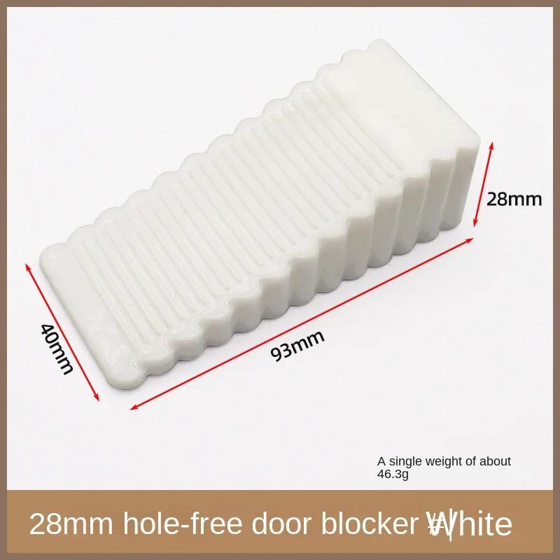 Safety Silicone Door Stop Block Wedge  Stop Door Stopper Home Offices Door Rear Retainer Impact Stopper Rubber Stops No Drill