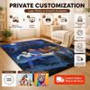 Scoobydoo Spooky Night Adventure Patterned Rug Soundproof Noisereducing Carpet For Bathroom Kitchen Home Party Decor Christmas Gift