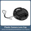 Universal Camera Lens Cap 39mm to 82mm Sizes Front Protector for Fuji Sony Cameras Compatible with Various Lenses 1pcs