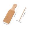 1 Set Wooden Gnochi Board High Quality Materials Pasta Shaping Tool Easy Grip Handle Steady Rolling Kitchen Accessory
