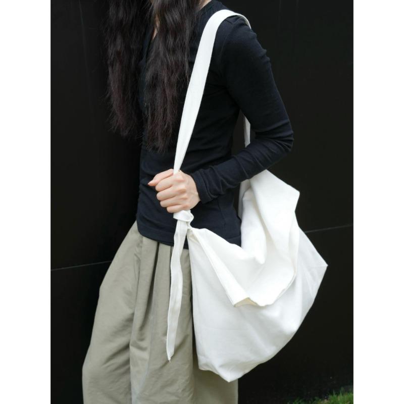 

Универсальная, удобная сумка-тоут кроссбоди большой вместимости белый