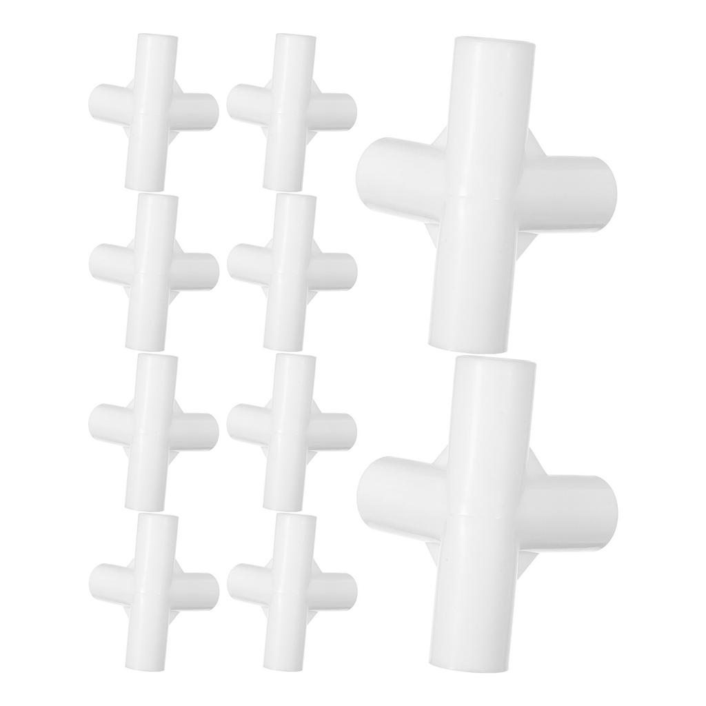 10Pcs Plastic Furniture Connectors 16Mm Universal Shelving System Connectors Replacement Wardrobe Buckle Connector Closet Rod