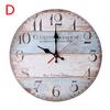 30cm Evropské Retro Kreativní Nástěnné Hodiny Obývací Pokoj Bar Hodiny Dřevěné Nástěnné Hodiny