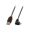 Cavo USB 2.0 tipo A / micro-B angolato, 2m