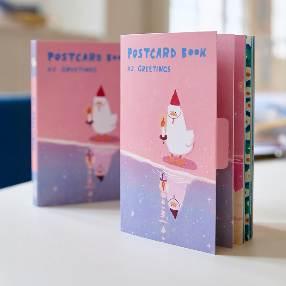 C est Bon Lama Postcard Book #2 Greetings