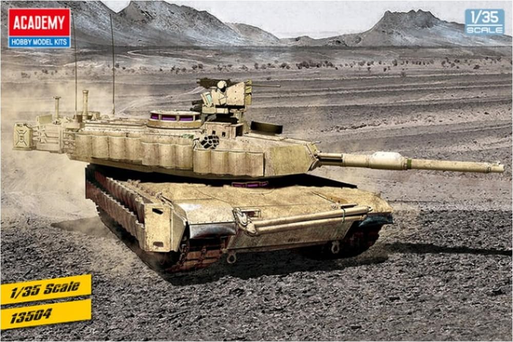 Academy M1A2 Abrams V2 TUSK2 Plastic Model Kit 13504 1/35