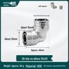 20-Pack Copper Slip-On Connectors for Geothermal and Aluminum-Plastic Pipes