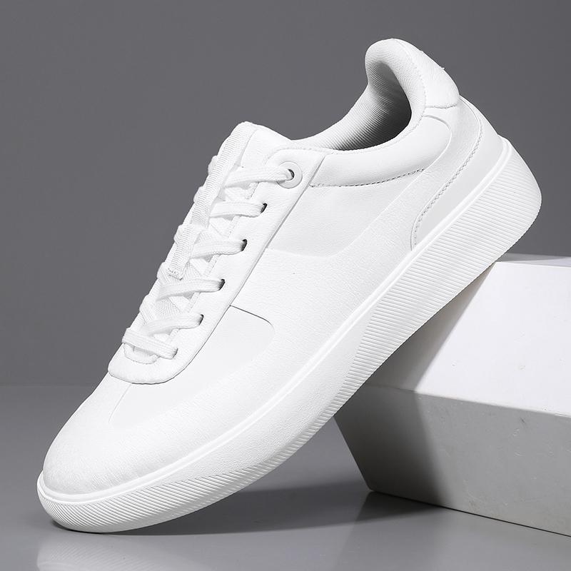 Herren-Sneaker aus echtem Leder Modetrend Freizeitschuhe Freizeit Herren Skateboard-Schuhe Outdoor Herren Tenis Masculino Trainer