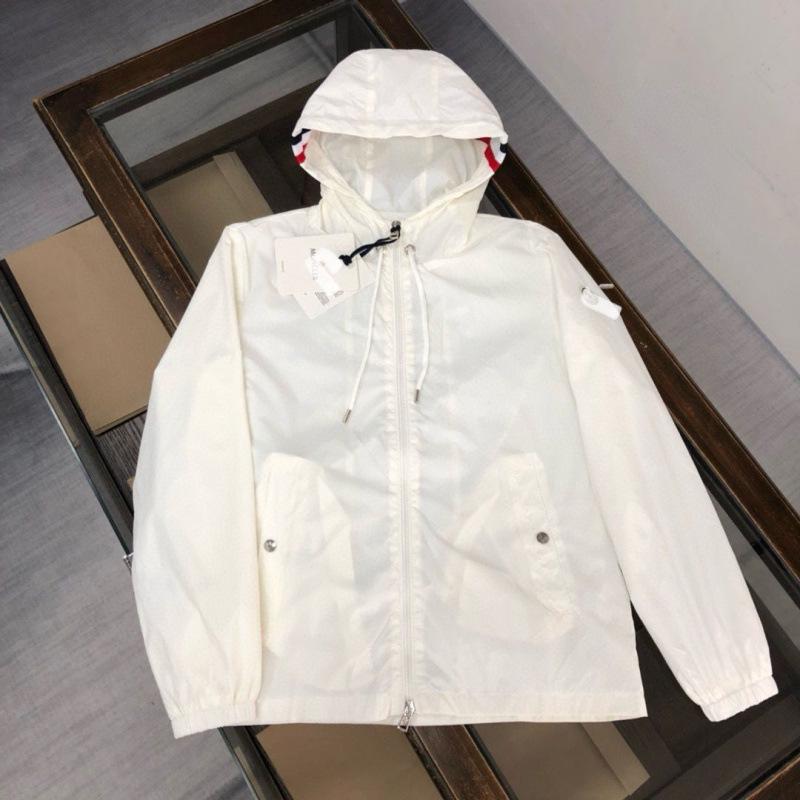 Men's French Style 2025 Autumn Quick-Dry Hooded Polyester Sun Protection Outdoor Jacket