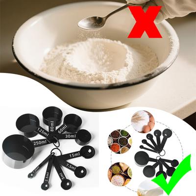 Instrumentos de medição – Colheres e tigelas de medição