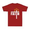 Jesus Christian Faith Cross God Religious Bible Church Vintage Tshirt Gift Tee