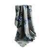 Cross Border 2025 Autumn Winter New Imitation Cashmere Tassel Shawl Fresh Sweet Rose Printed Cold Warm Scarf