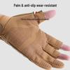 Men's Tactical Fingerless Gloves for Outdoor Climbing, Sports Training, Non-Slip Microfiber Leather Cycling.