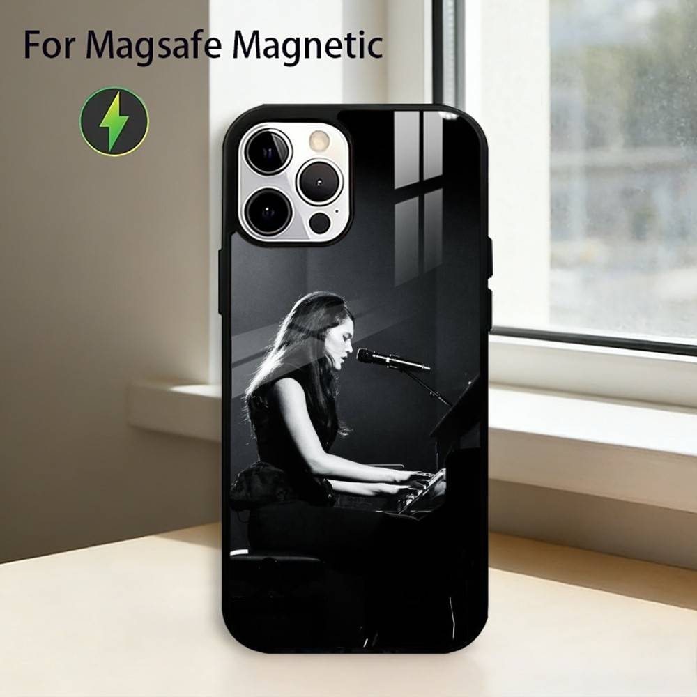Custodia Sienna Spiro S-Singer per iPhone 17, 16, 15, 14, 13, 12, 11 Plus, Pro Magnetica Per Ricarica Wireless Magsafe