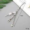 Handmade Beaded Cross Pendant Keychain Phone Case Chain - Exquisite Gift Ornament