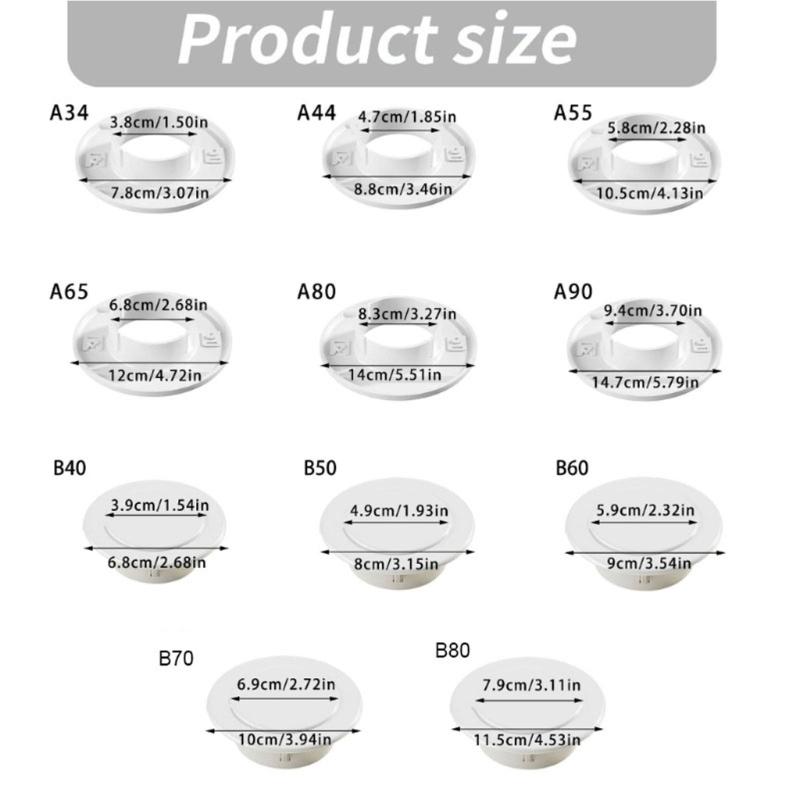 Plastic Air Conditioning Pipes Cover Replacement Wall Decorative Cover Wall Decorative Cover Pipe Plug Enduring