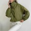 Damen S Lockere Kurze Jacke Für Frühling Herbst Freizeit