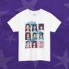 TWICE K-Pop Top Girlgroup "This Is For" Niedliches Cartoon-Porträt-Grafikdesign mit 9 Mitgliedern Übergroßes Streetwear-Fan-Merchandise T-Shirt Top für ONCE K-Pop-Enthusiasten