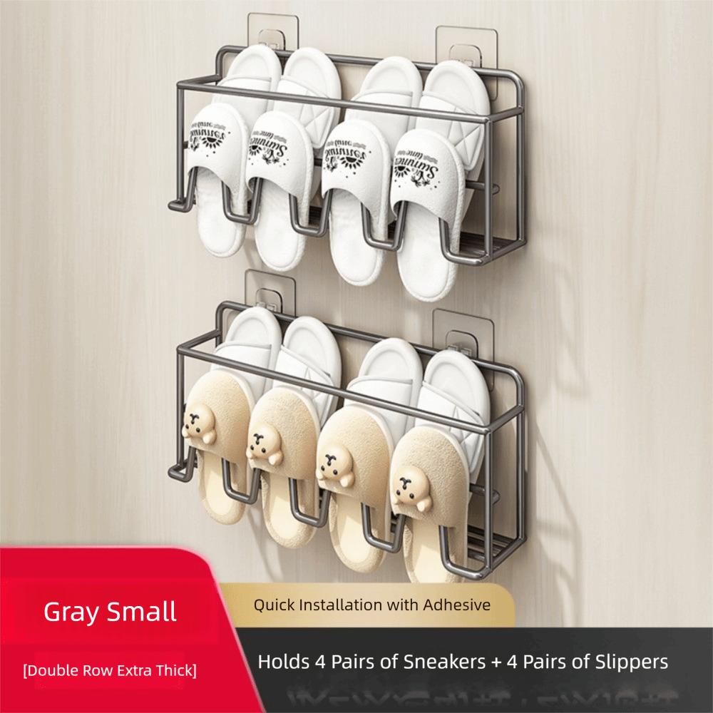Easy Installation Hanging Shoe Rack Removable Shoe Holder Wall Mount Shoe Storage  Camper