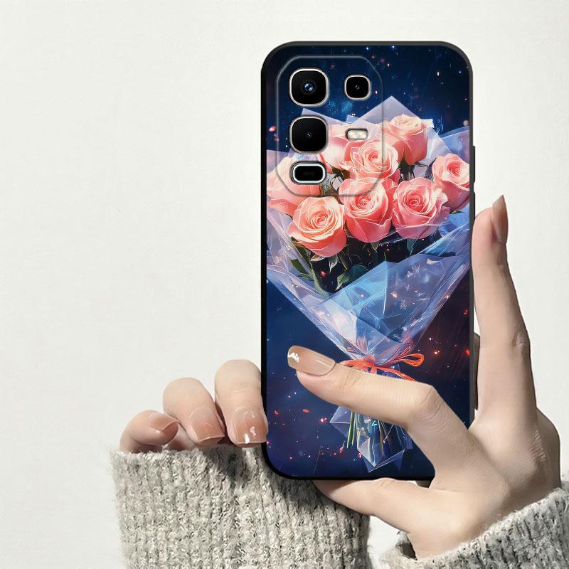 For Infinix Note 50 Pro 4G /X6855 X6858 Case Soft Silicone Phone Case For Infinix Note 50X 5G /X6857B Shockproof Protect Cover