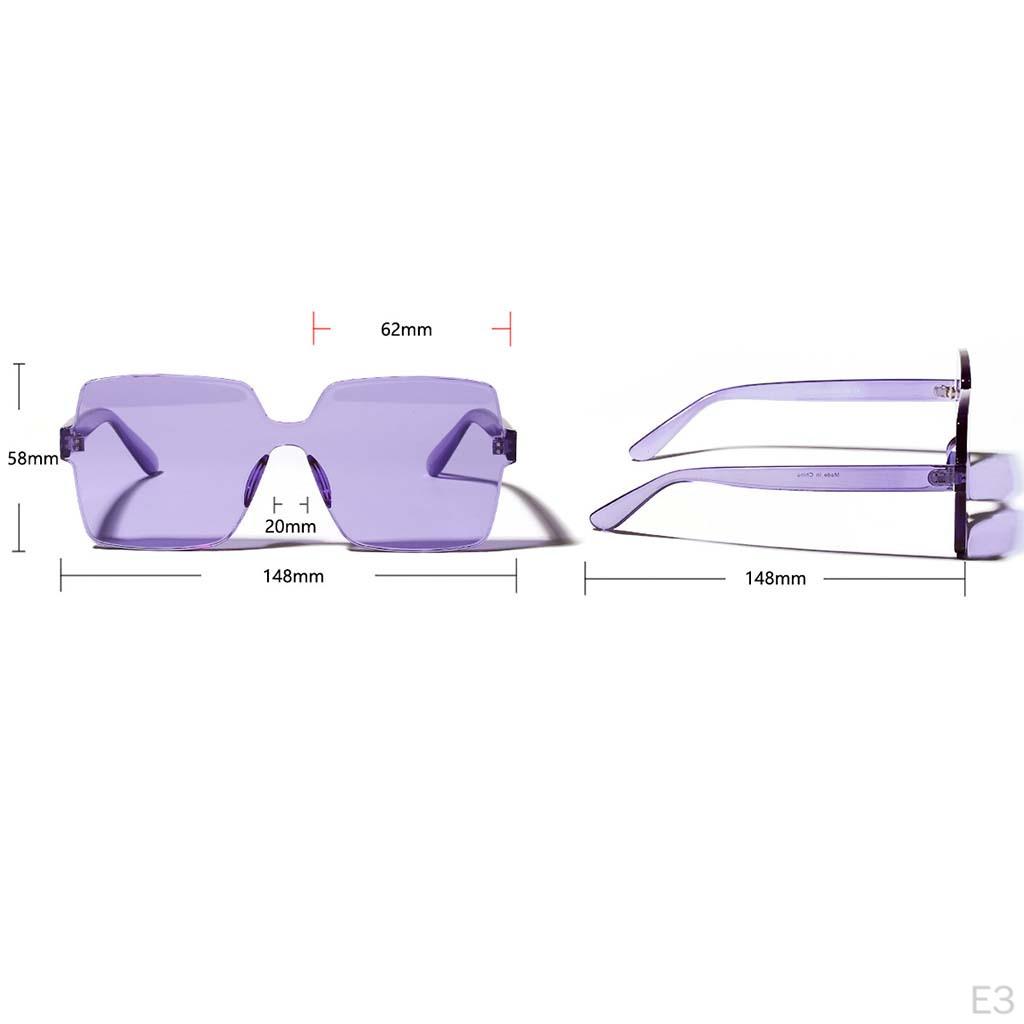 Rimless Designer Sun Glasses Eyewear Shades