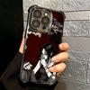 NaNa Osaki Anime Plating Phone Case For Iphone 16 17 Pro Max Air 16E 14 15 Plus 12 13 Mini Anti-Fall Airabag Cover