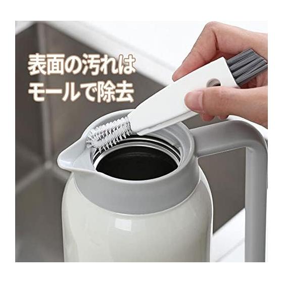 SUNNY 3WAY Gap Cleaning Brush, Water Bottle Brush, Packing Removal, Corner Brush, Cleans Every Corner of Water Bottle Lid and Spout, Uneven Areas,