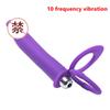 Double Penetration Dildo Vibrator Sex Toys For Couples Anal Beads Butt Plug G Spot Massager For Men Adults 18+