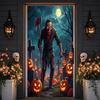 Party Decoration Full Moon Scene Scary Decor Spooky Banner Spooky Theme Horror Decoration For Spooky Celebration Halloween Party