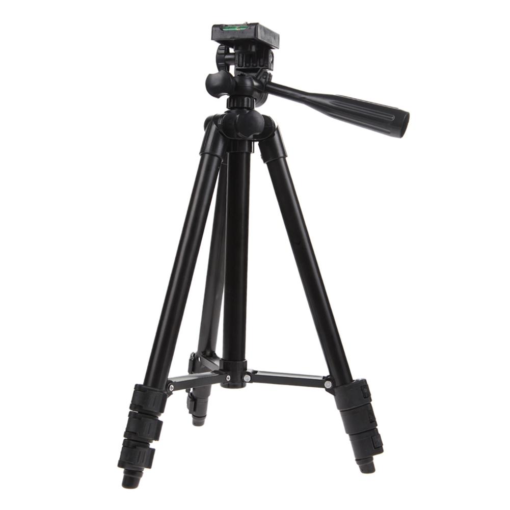 Camera Tripod Universal Photography Tripod Video Recording Camera Tripod Stand Portable Stand Holder for Canon Nikon DSLR Camera чёрный