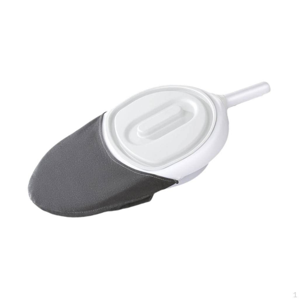 Bed Pan Bedridden Urinal with Lid Anti Odor Cover Easy to Clean Lightweight Padding for