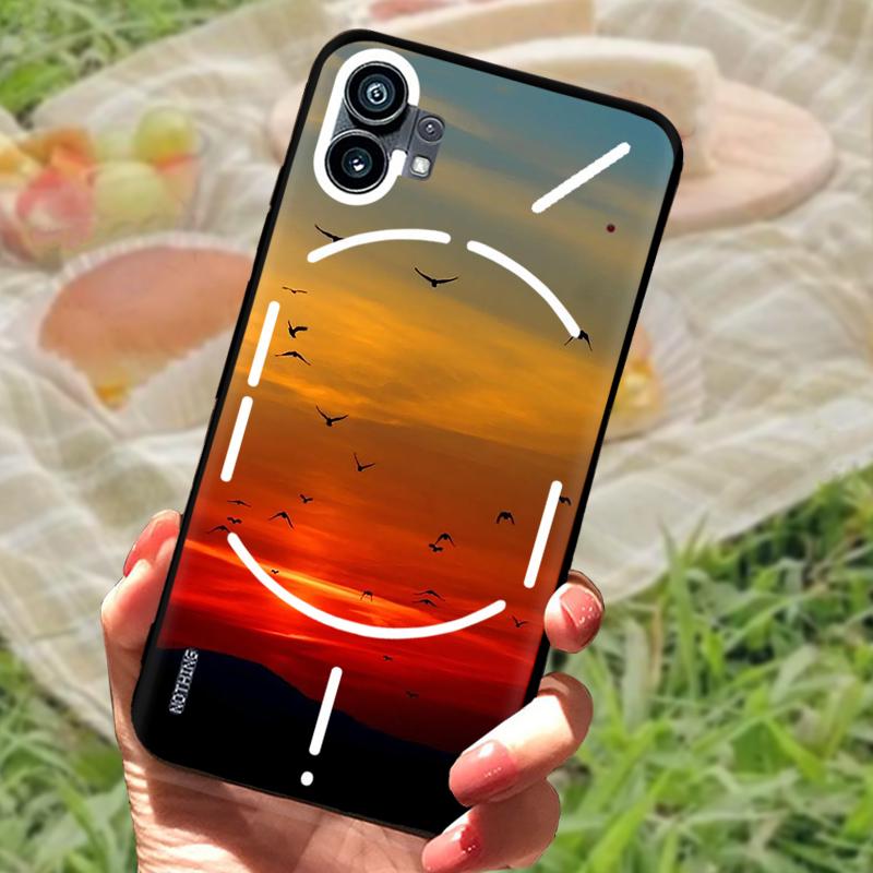 Für Nothing Phone 1 Hülle Sturzsicher Nothing Phone 1 Weiche Schale Cartoon Schöne Rückseite Schutzhülle Für Nothing Phone1 Funda