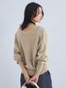Arrows Green Label Shirley Pullover Knit Washable 35131991722 0900 FREE [United Relaxing] 2-Way - - BLACK(09)