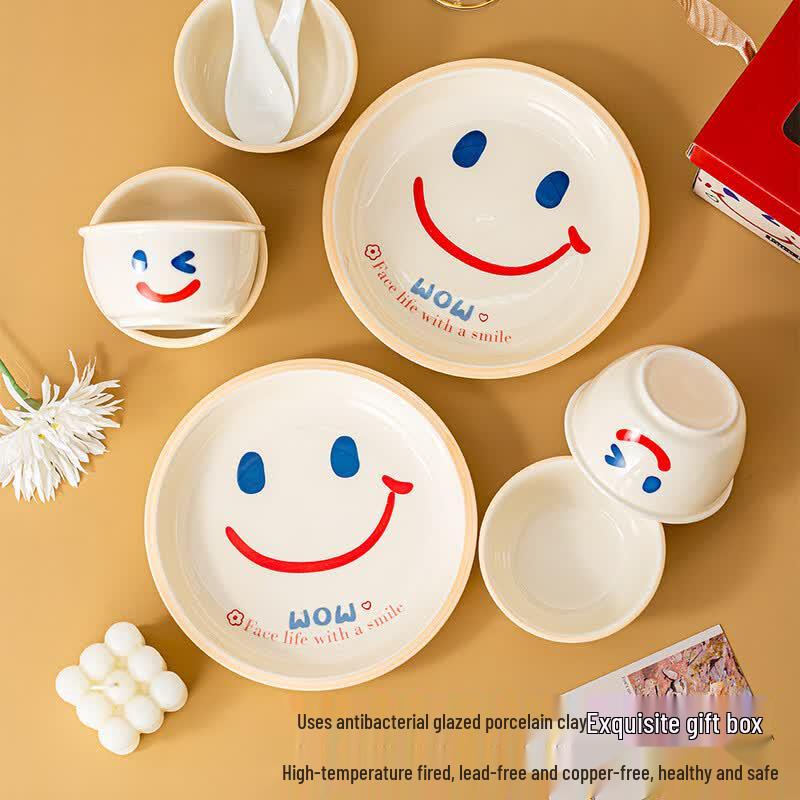 Bingyue Ceramic 'Horse Success' Dining Set