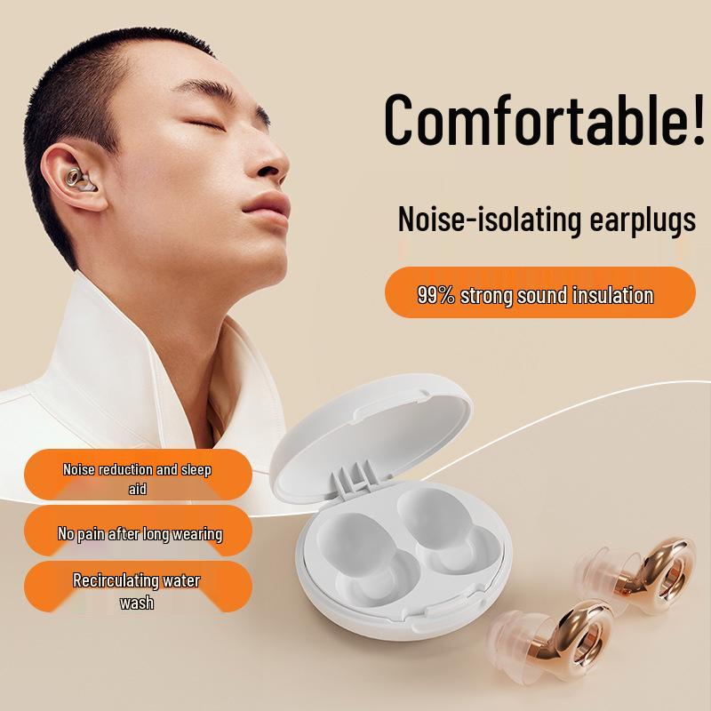 New Anti-Noise Sleep Earplugs: Soundproof, Noise Reduction, Anti-Snoring Silent Earplugs.