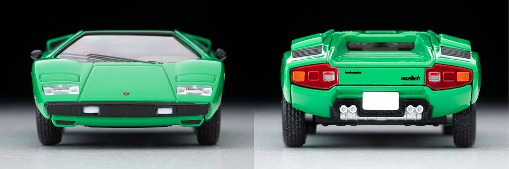 Tomica Limited Vintage Neo Lamborghini Countach LP400 Zelený hotový produkt 320074 1/64 LV-N