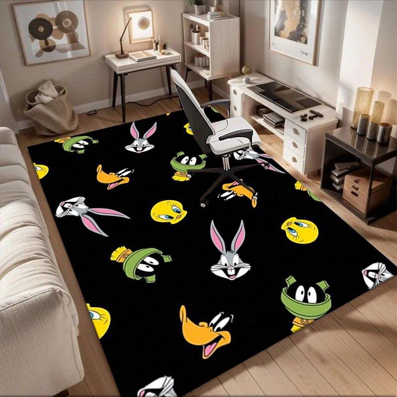 Looney Tunes Character Phone Case Cover Office Mat Home Decor Gift For Halloween & Christmas LD55 60cm by 90cm