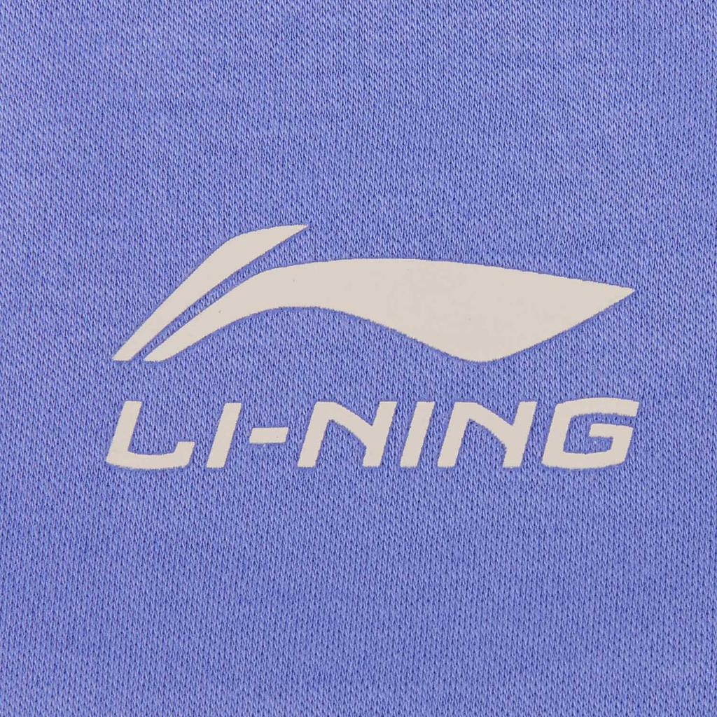 Li-Ning Sport Lifestyle Series Pattern Printed Letter Round Neck T-Shirt Women tops ATSW312-3
