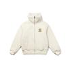 New York Yankees Velvet Feel Coat Unisex Ivory White 31JPF4061-50I