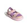 adidas Comfort Sandals Abrasion Resistant Breathable Children's Sandals Yellow Pink Pre School IE0302