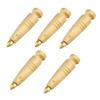 5 Pcs Hand-Stitching Shoe Repair Awl Portable Awl Tool Leather Craft Accessories Practical Awl Haft