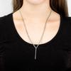 Glory_Arden [Unisex] Surgical Steel Stick Chain Necklace / Ghmn-116