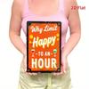 Vintage Funny Metal Sign 7.8x11.8 Inch Humorous Wall Art For Home Bar Cafe Office Decor