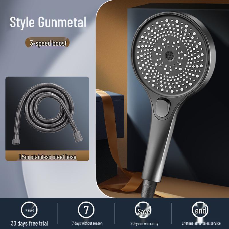 High-Pressure Large Panel Shower Head Set for Powerful Water Flow