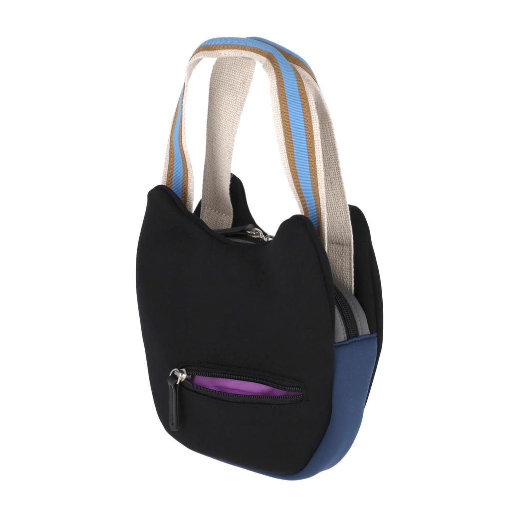 Tsumori Chisato Cat Urethane Handbag Black