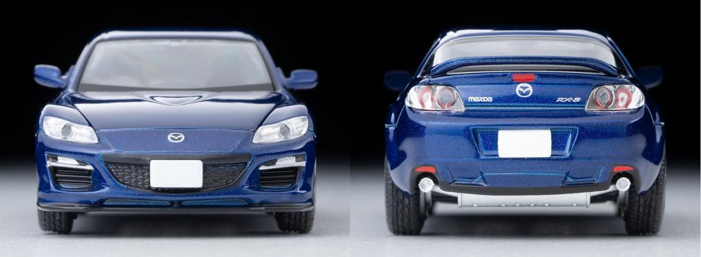 Tomytec Tomica Limited Vintage Neo LV-N314b Mazda RX-8 TypeRS Navy Blue 2008 Model (Assembled)