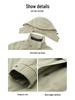 Three-in-One Detachable Windproof Goose Down Jacket: Cold-Resistant, Water-Repellent Outer, Warm Inner Layer for Couples