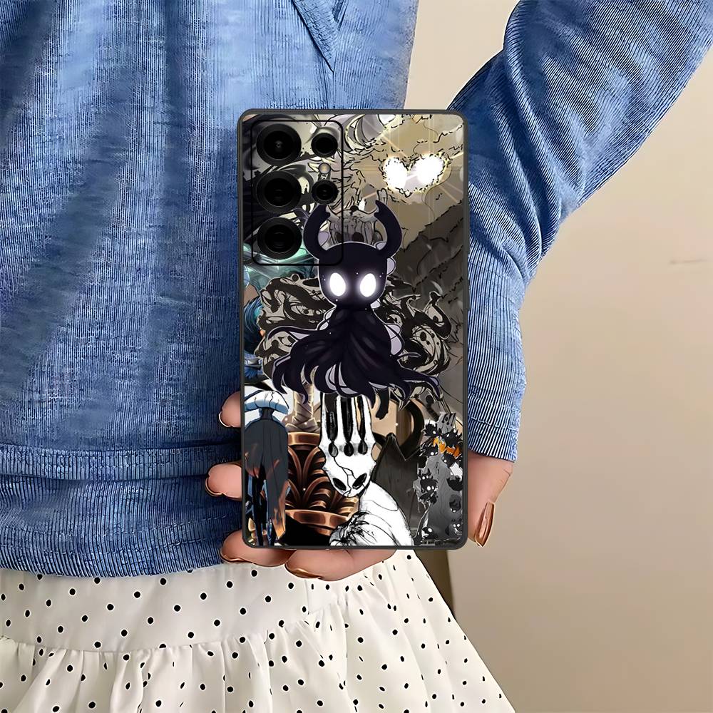 Game H-Hollow K-Knight Phone Case For Samsung S 24 Fe 25 Ultra Plus 20 Lite 21 30 22 23 24 22 Ultra 5G Fundas