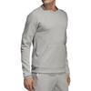 adidas Sweatshirts Men's Gray Crew Neck Moderate Regular DU1146